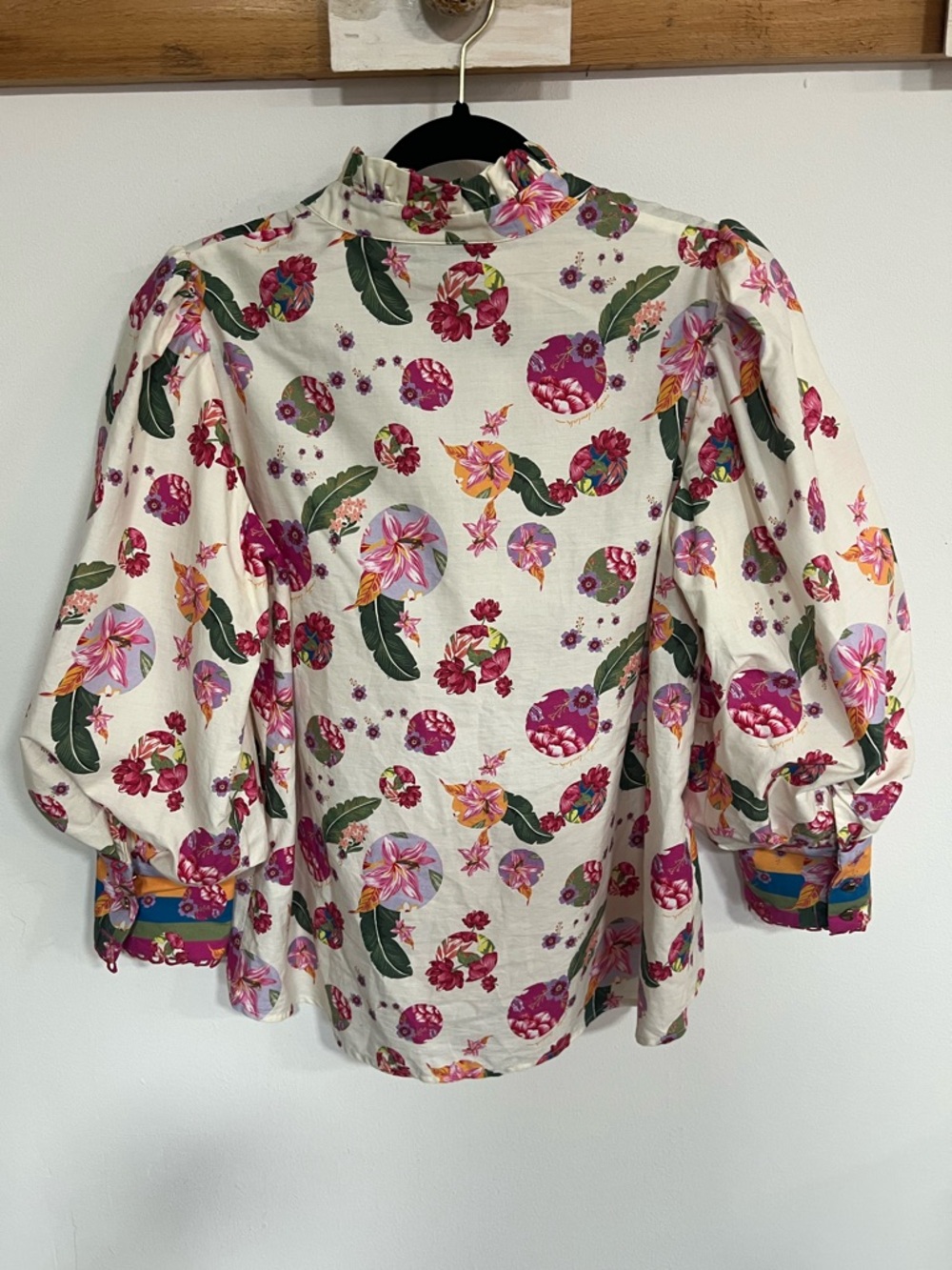 Emily Lovelock Hailey Blouse in Ivory - Picture 9 of 14